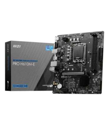 MSI PRO H610M-E motherboard Intel H610 LGA 1700 micro ATX