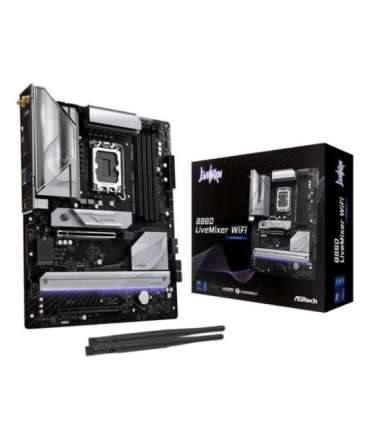 Asrock B860 LiveMixer WiFi Intel B860 LGA 1851 (Socket V1) ATX