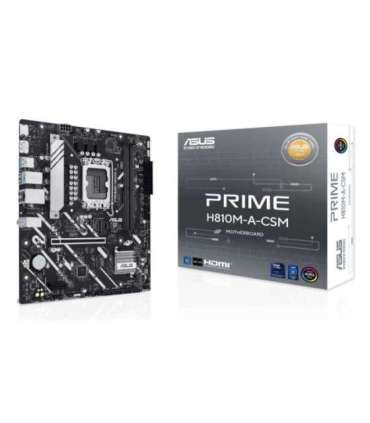ASUS PRIME H810M-A-CSM Intel H810 LGA 1851 (Socket V1) micro ATX motherboard