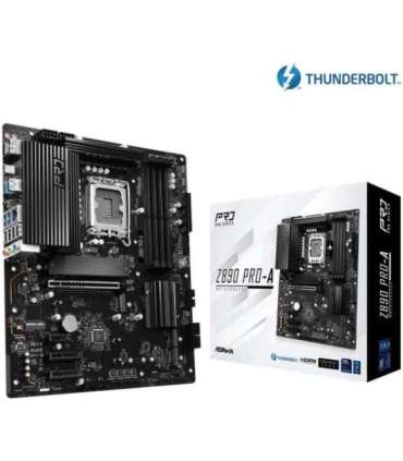 ASRock Z890 Pro-A Intel Z890 LGA 1851 (Socket V1) ATX motherboard