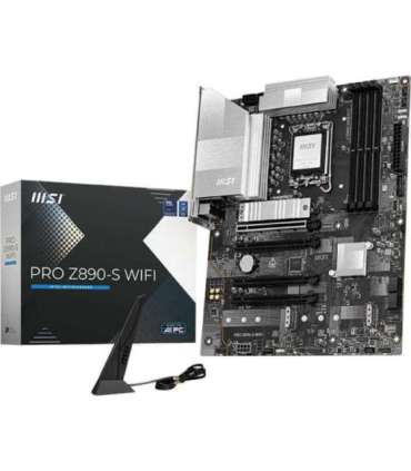 MSI PRO Z890-S WIFI motherboard Intel Z890 LGA 1851 (Socket V1) ATX
