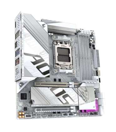 GIGABYTE B850M AORUS ELITE WIFI6E ICE Motherboard- AMD Ryzen 9000 Series CPUs