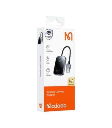 CarPlay wireless adapter with USB cable McDodo CA-7210 black
