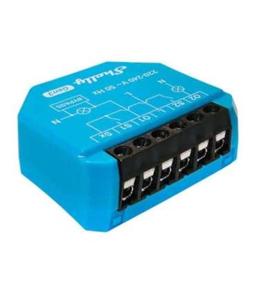 Shelly 2L Gen3 WiFi 2-channel non-neutral lighting controller