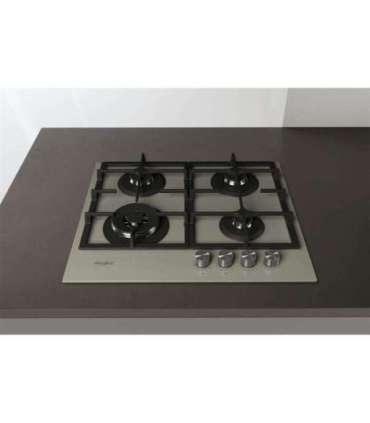 WHIRLPOOL Gas Hob AKTL 629/S 60 cm Silver Dawn