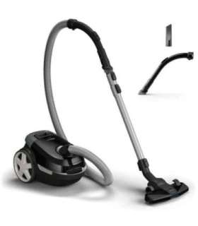 Philips 3000 series Bagged vacuum cleaner XD3112/09, 900W, TriActive, Deep Black