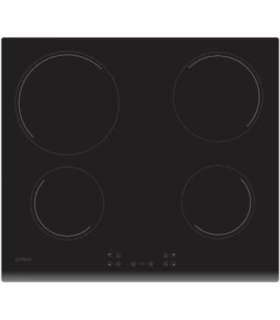 CANDY Hob CH64CCB, Vetroceramic, 4 zones, Black