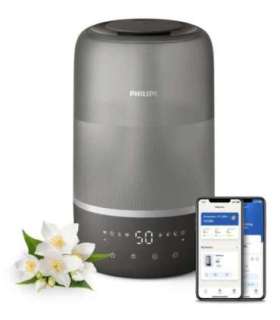 PHILIPS Humidifier Series 1000 Up to 41 m2 3 settings grey