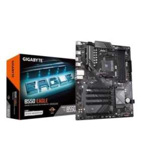 GIGABYTE B550 EAGLE Motherboard - AMD Ryzen 5000 G-Series CPUs, 10+3+1 Phases VRM, up to 3200MHz DDR4, 1xPCIe 4.0 +