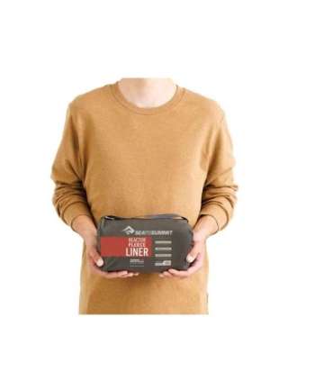 Sea To Summit Reactor Sleeping Bag Liner - Mummy W/ Drawcord- compact- orange