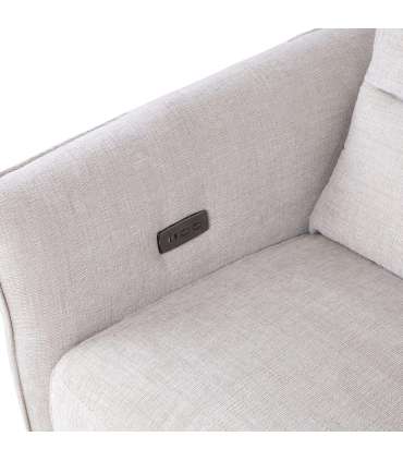 Tugitool MIAMI elektriline recliner 95x92xH99cm, helebeež