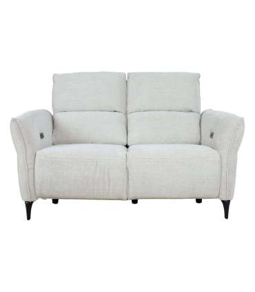 Diivan MIAMI 2-kohaline elektriline recliner 154x92xH99cm, helebeež