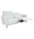 Diivan MIAMI 3-kohaline elektriline recliner 199x92xH99cm, helebeež