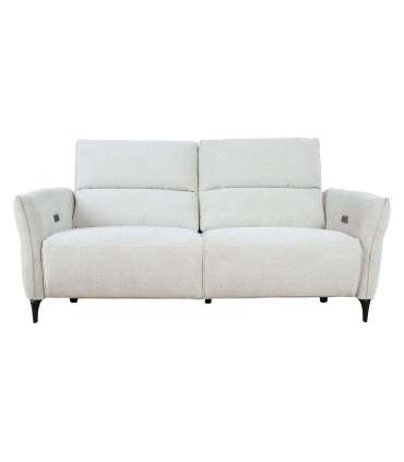 Diivan MIAMI 3-kohaline elektriline recliner 199x92xH99cm, helebeež