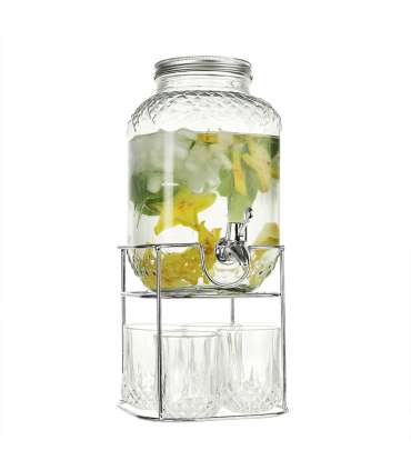 Joogianum +4klaasi PARTY SET 4L, alusraamiga