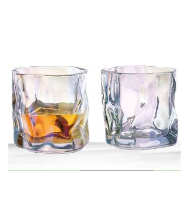 Joogiklaas SHINING 280ml, vikerkaar