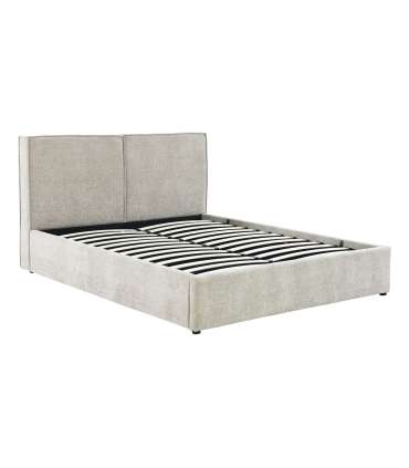 Voodi DAMANI madratsiga HARMONY DUO 160x200cm, beež