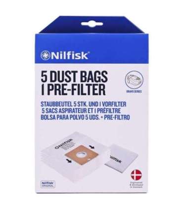 Nilfisk Dust bag (synthetic) 5 pcs.
