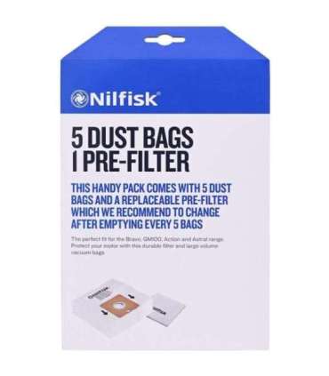 Nilfisk Dust bag (synthetic) 5 pcs.