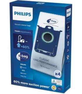 Philips s-bag 4 x dust bags Vacuum cleaner bags