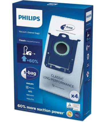 Philips s-bag 4 x dust bags Vacuum cleaner bags