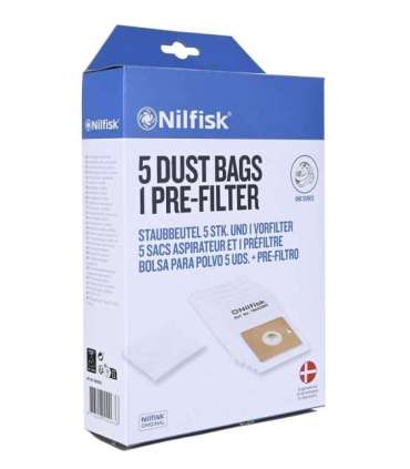 Nilfisk DUST BAG SYNTH ONE,GO AND COUPE