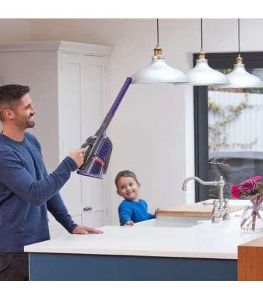 Black & Decker BHHV520BFP handheld vacuum Black, Violet Bagless