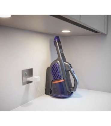 Black & Decker BHHV520BFP handheld vacuum Black, Violet Bagless