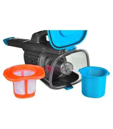 Black & Decker BHHV320J handheld vacuum Blue, Titanium Bagless