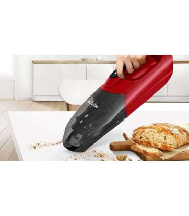 Bosch Serie 2 BBHF214R 2-in-1 Cordless Vacuum Cleaner Red