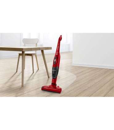 Bosch Serie 2 BBHF214R 2-in-1 Cordless Vacuum Cleaner Red