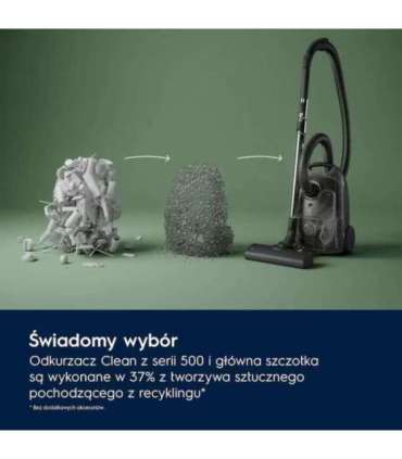 ELECTROLUX EB31C1DB bagged hoover 500 line EB51C1OG 78 dB Black