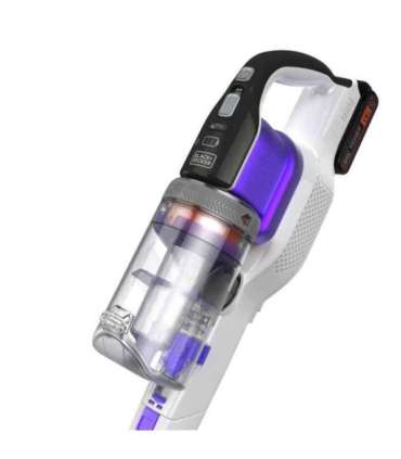 Black & Decker BHFEV1825CP stick vacuum/electric broom 2-in-1 stick vacuum Battery Dry Bagless White 2.5 Ah