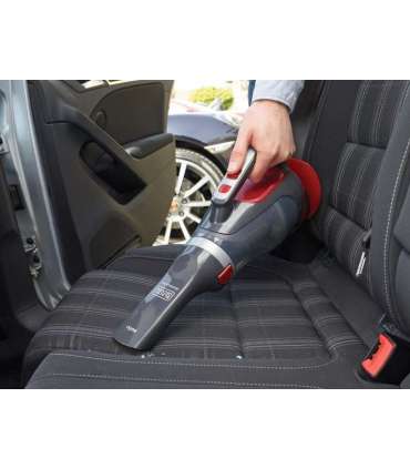 Black & Decker ADV1200 handheld vacuum Grey, Red Bagless