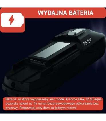 Cordless hoover TEFAL TY98C0 X-Force 12.60