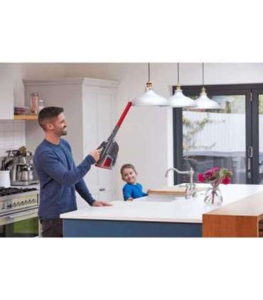 Black & Decker BHHV315J-QW handheld vacuum Black, Red Bagless