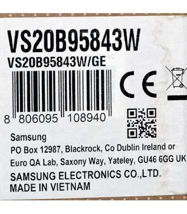 Samsung Handheld vacuum Bespoke Jet Plus Complete VS20B95843W/GE