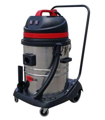 Wet & Dry Vacuum Cleaner Nilfisk Viper LSU255-EU 2 motors 55 l Black, Red, Stainless Steel