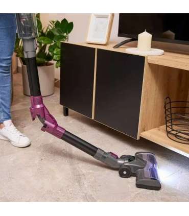 Cordless upright hoover MOD-70 Black purple