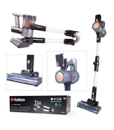 OB90 ELDOM, VESS upright vacuum cleaner, cordless, electric brush