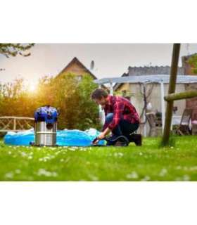 Nilfisk Multi II 30 T Inox VSC EU Black, Blue, Silver 30 L 1400 W