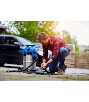 Nilfisk Multi II 30 T Inox VSC EU Black, Blue, Silver 30 L 1400 W