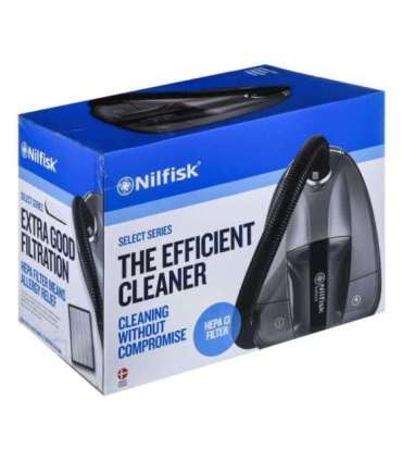 Nilfisk Select Vacuum Cleaner GRCL13P08A1 Classic EU Vacuum Cylinder 3.1 l 650 W Dust Bag Grey
