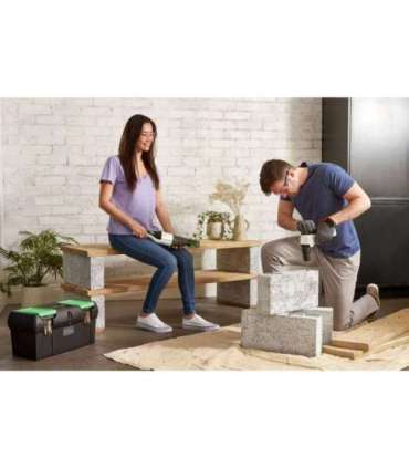 Black & Decker REVHV8C-QW handheld vacuum Black, White Bagless