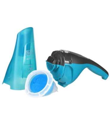 Black & Decker WDC215WA handheld vacuum Blue, Titanium Bagless