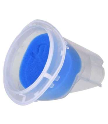 Black & Decker WDC215WA handheld vacuum Blue, Titanium Bagless