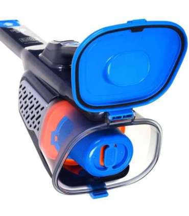 Black & Decker BHHV520BF handheld vacuum Black, Blue, Silver Bagless