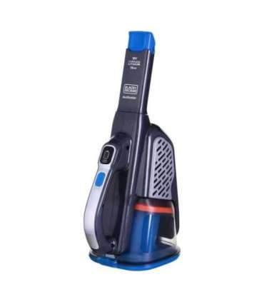 Black & Decker BHHV520BF handheld vacuum Black, Blue, Silver Bagless