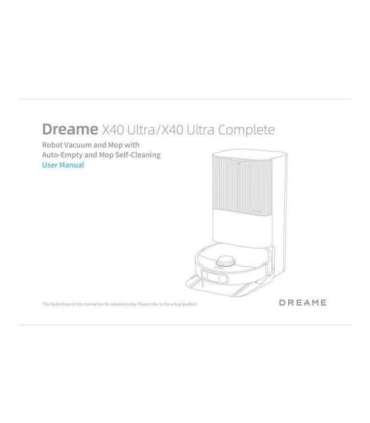 Dreame X40 Ultra cleaning robot (white)