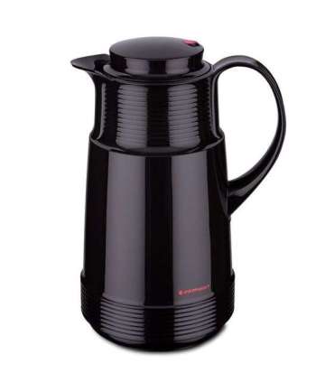 ROTPUNKT Thermos jug, 1.0 l, ristretto (black)